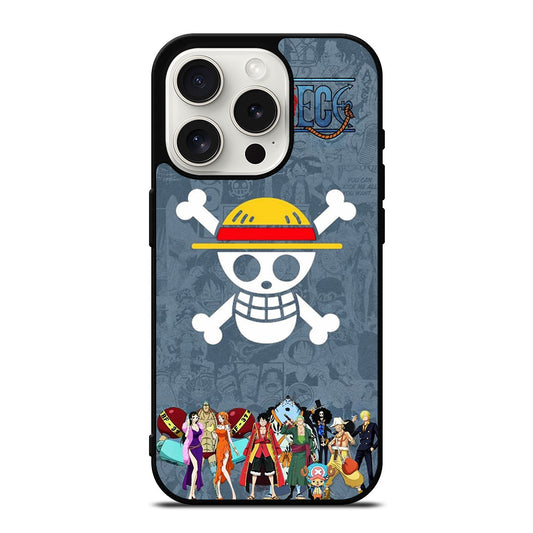 ONE PIECE CHARACTER LOGO 3 iPhone 15 Pro Case Cover