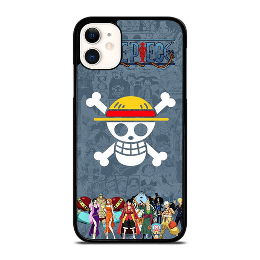 ONE PIECE CHARACTER LOGO 3 iPhone 11 Case Cover