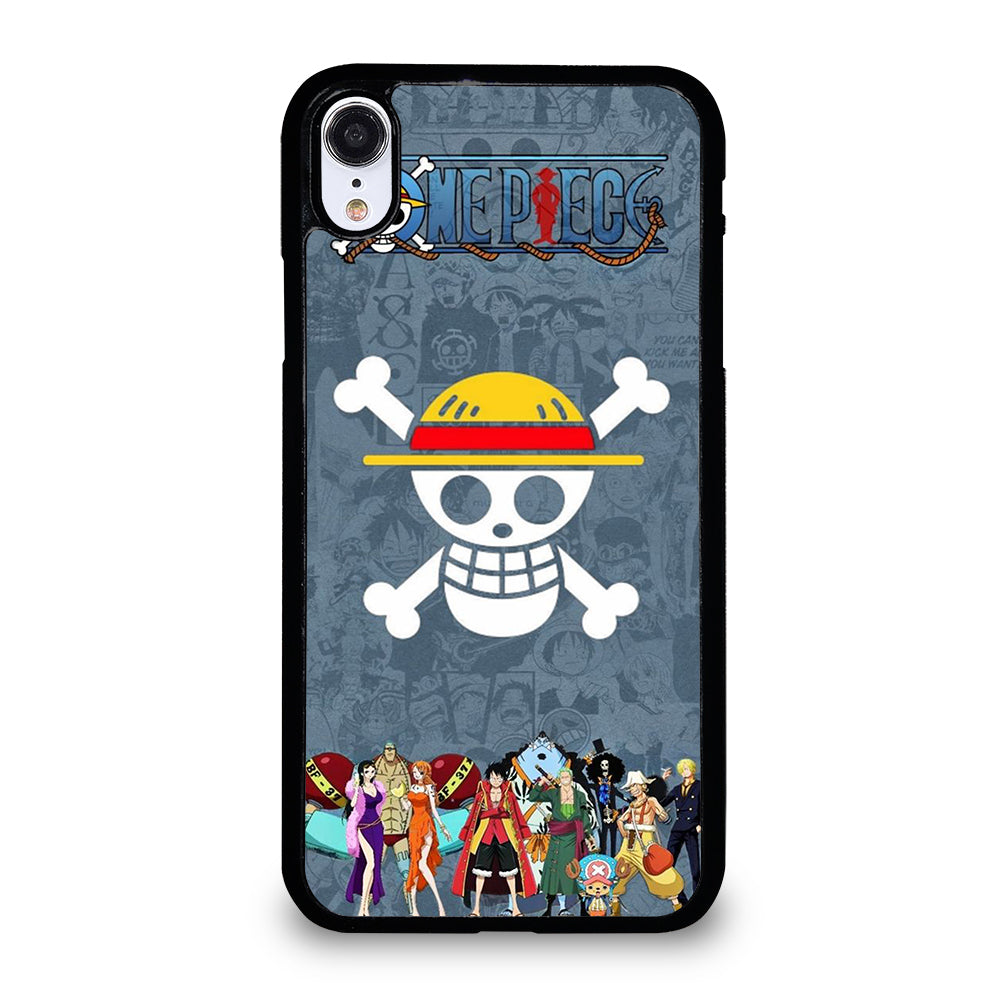 ONE PIECE CHARACTER LOGO 3 iPhone XR Case Cover