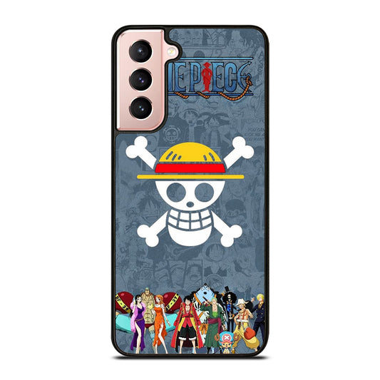 ONE PIECE CHARACTER LOGO 3 Samsung Galaxy S21 Case Cover