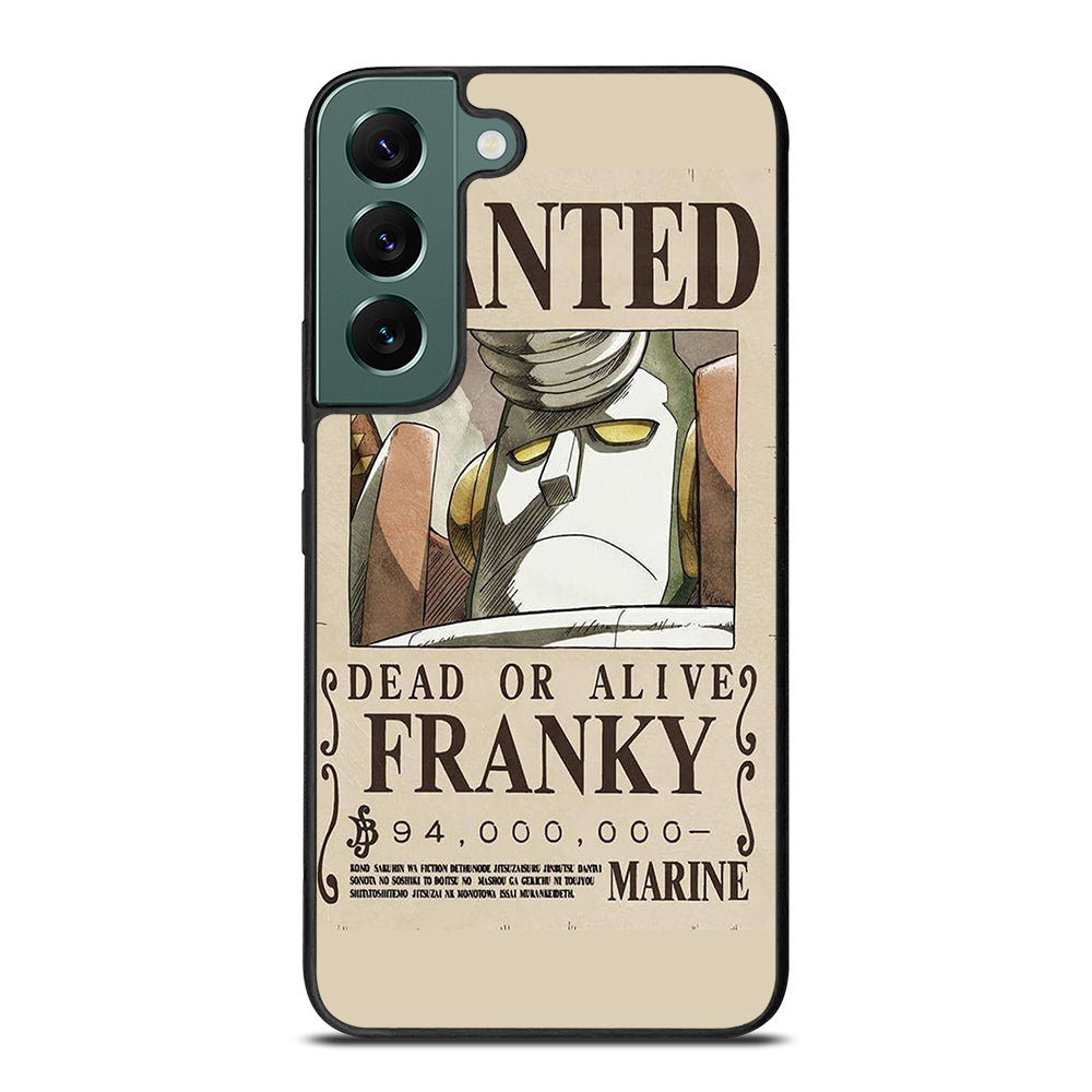 ONE PIECE FRANKY WANTED Samsung Galaxy S22 Case Cover