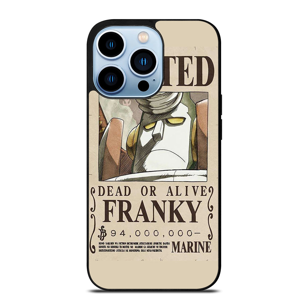 ONE PIECE FRANKY WANTED iPhone 13 Pro Max Case Cover