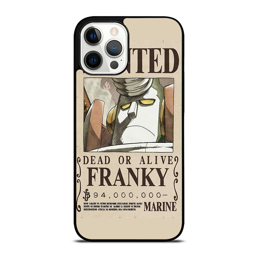 ONE PIECE FRANKY WANTED iPhone 12 Pro Max Case Cover