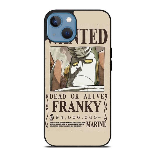 ONE PIECE FRANKY WANTED iPhone 13 Case Cover