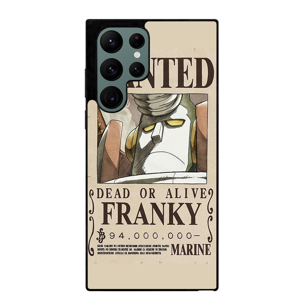 ONE PIECE FRANKY WANTED Samsung Galaxy S22 Ultra Case Cover