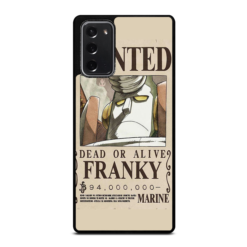 ONE PIECE FRANKY WANTED Samsung Galaxy Note 20 Case Cover