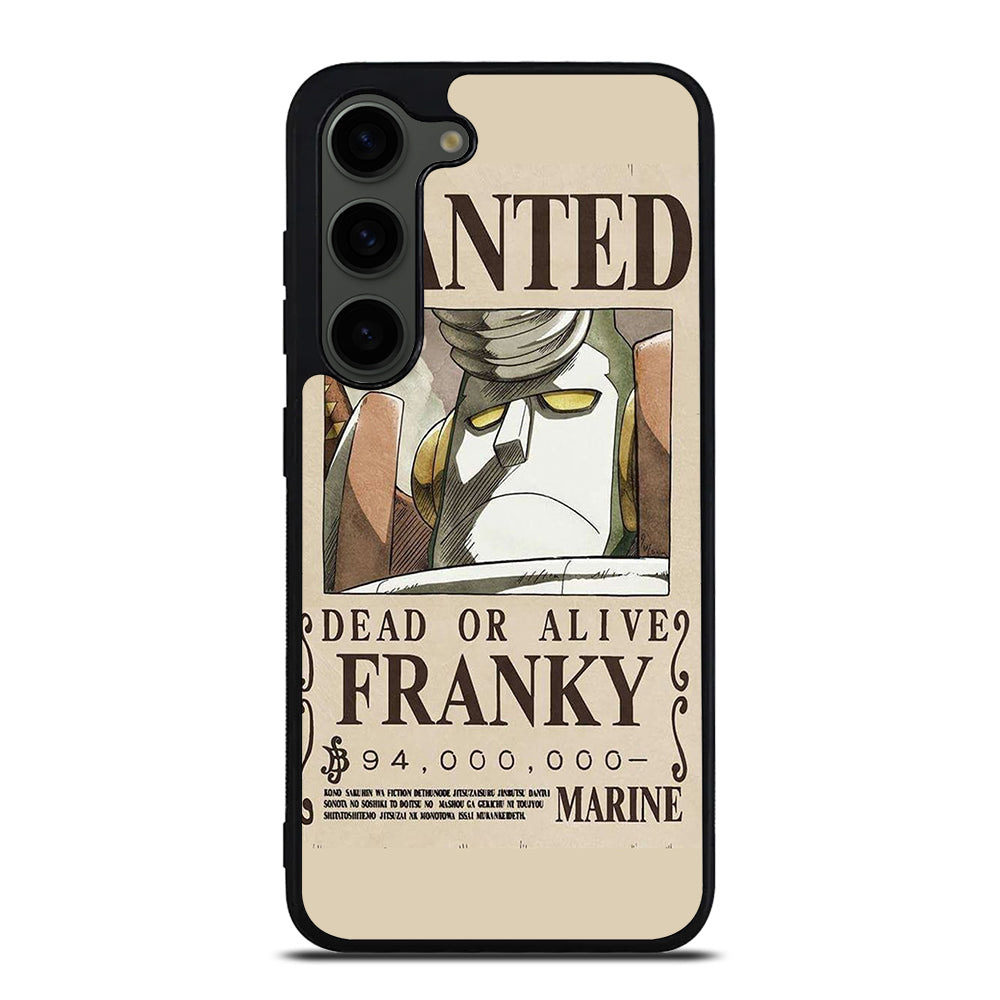ONE PIECE FRANKY WANTED Samsung Galaxy S23 Plus Case Cover