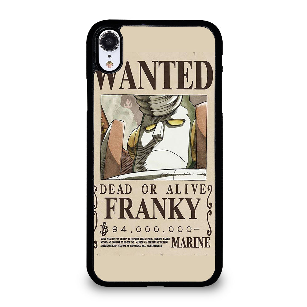 ONE PIECE FRANKY WANTED iPhone XR Case Cover