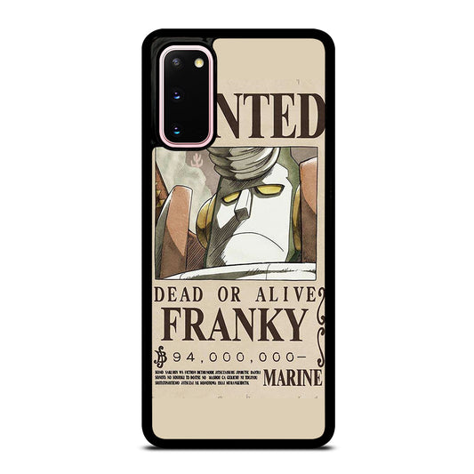 ONE PIECE FRANKY WANTED Samsung Galaxy S20 Case Cover