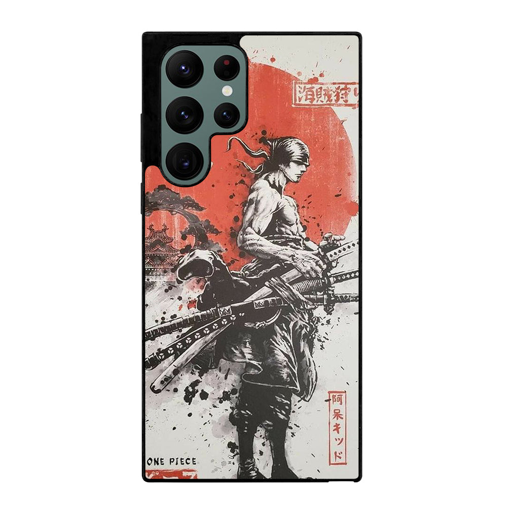 ONE PIECE ZORO ART ANIME Samsung Galaxy S22 Ultra Case Cover