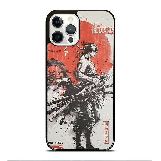 ONE PIECE ZORO ART ANIME iPhone 12 Pro Case Cover
