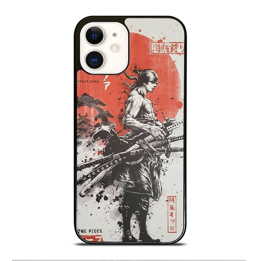 ONE PIECE ZORO ART ANIME iPhone 12 Case Cover