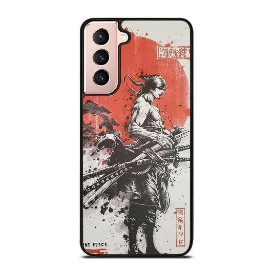 ONE PIECE ZORO ART ANIME Samsung Galaxy S21 Case Cover