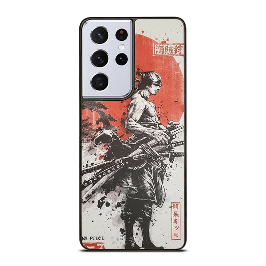 ONE PIECE ZORO ART ANIME Samsung Galaxy S21 Ultra Case Cover
