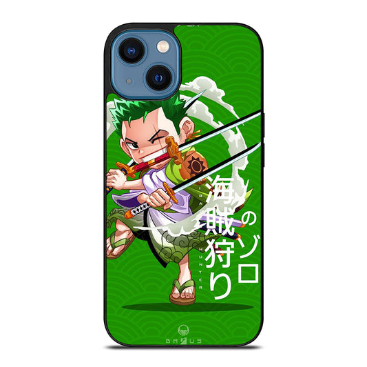 ONE PIECE ZORO CHIBI iPhone 14 Case Cover