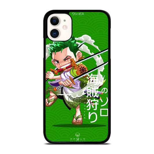 ONE PIECE ZORO CHIBI iPhone 11 Case Cover