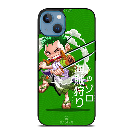 ONE PIECE ZORO CHIBI iPhone 13 Case Cover
