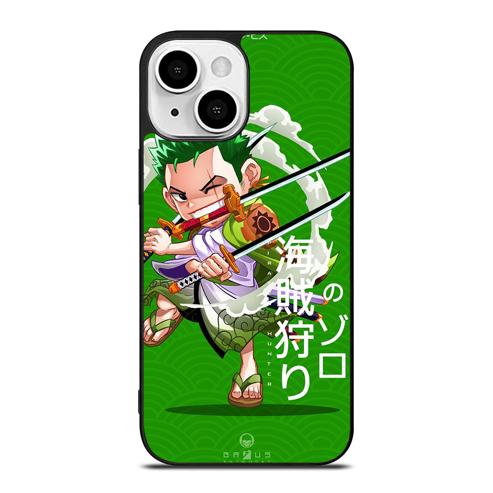 ONE PIECE ZORO CHIBI iPhone 13 Mini Case Cover