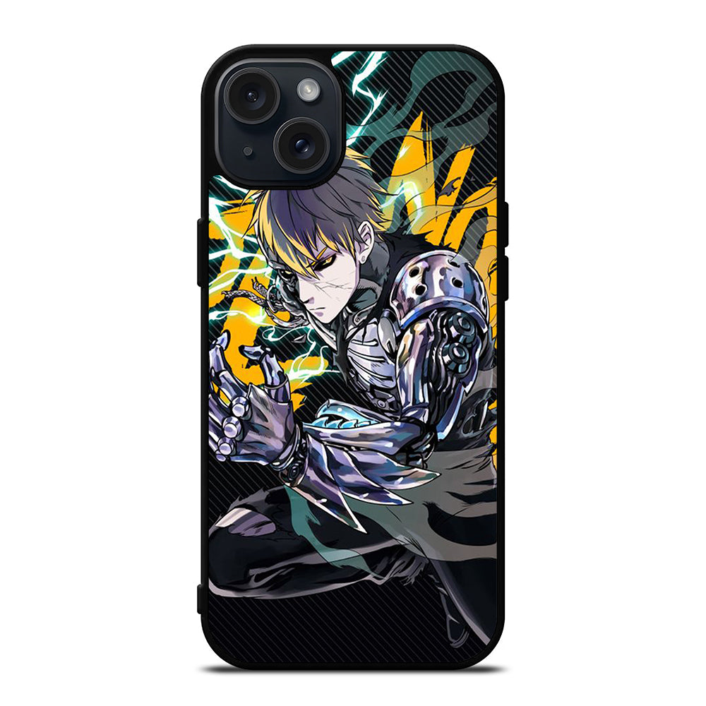 ONE PUNCH ANIME MAN GENOS iPhone 15 Plus Case Cover