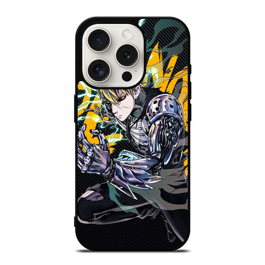 ONE PUNCH ANIME MAN GENOS iPhone 15 Pro Case Cover
