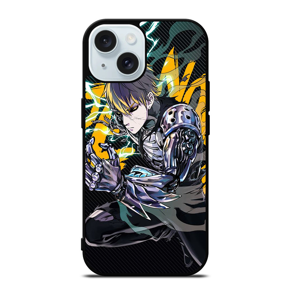ONE PUNCH ANIME MAN GENOS iPhone 15 Case Cover