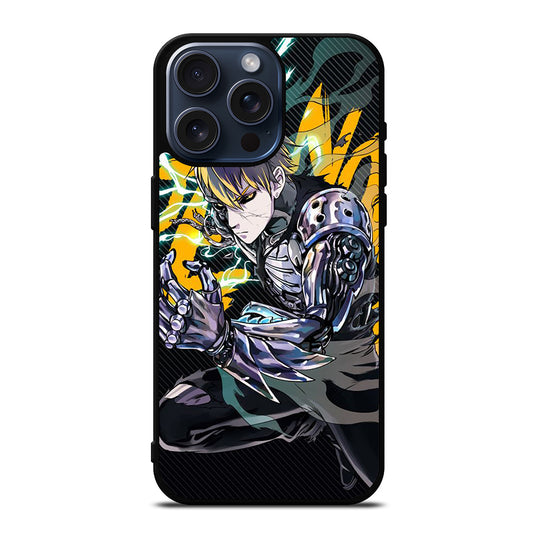 ONE PUNCH ANIME MAN GENOS iPhone 15 Pro Max Case Cover