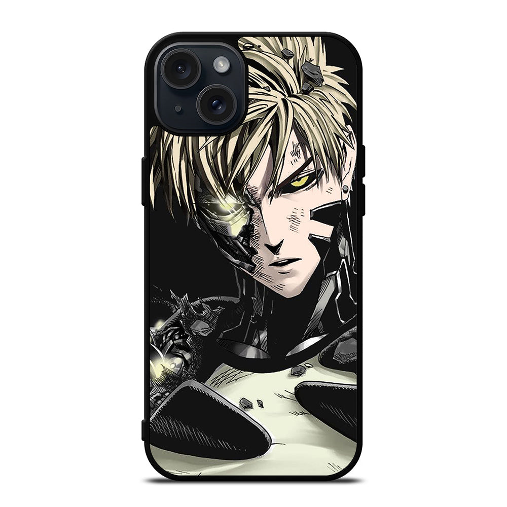 ONE PUNCH MAN GENOS DAMAGED iPhone 15 Plus Case Cover