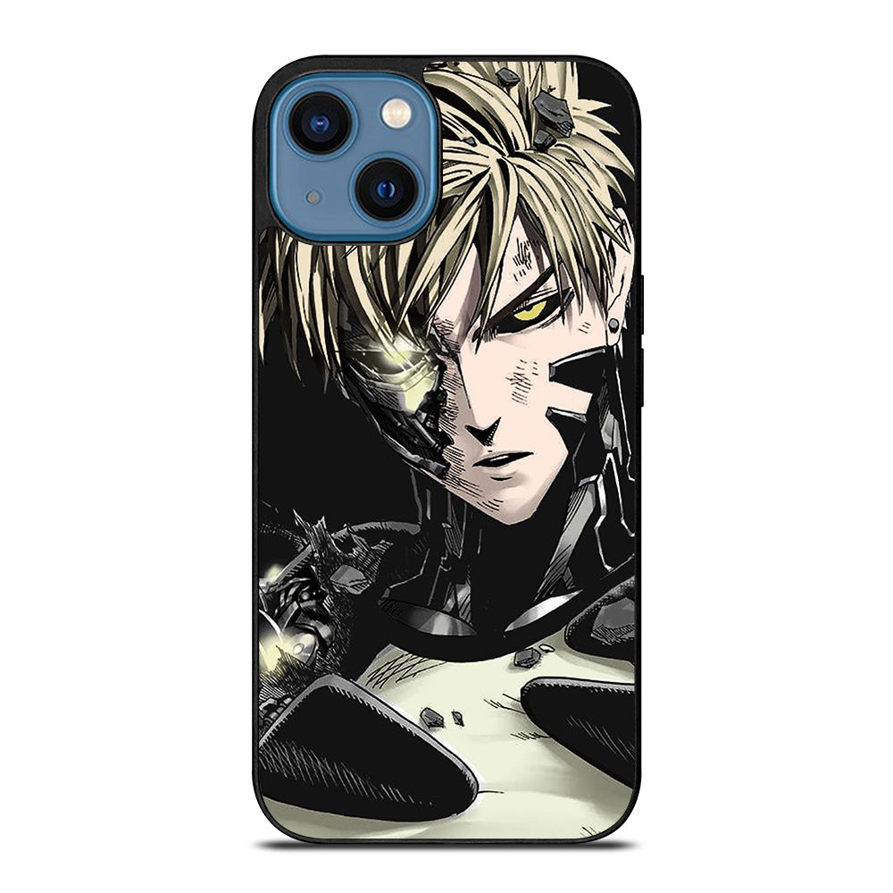 ONE PUNCH MAN GENOS DAMAGED iPhone 14 Case Cover