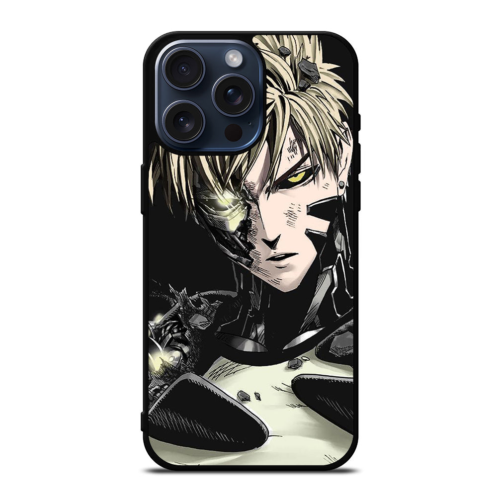 ONE PUNCH MAN GENOS DAMAGED iPhone 15 Pro Max Case Cover