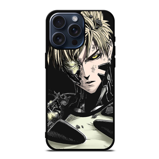 ONE PUNCH MAN GENOS DAMAGED iPhone 15 Pro Max Case Cover