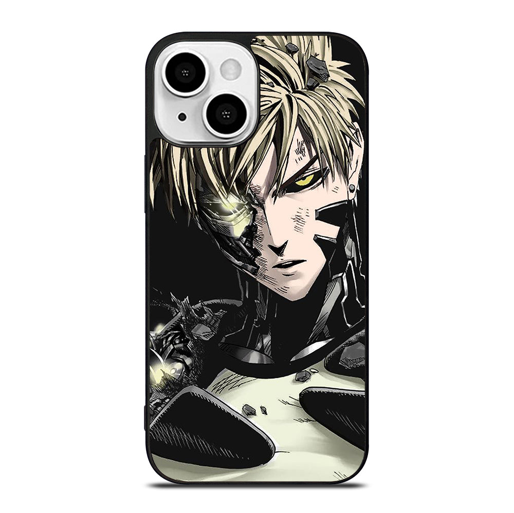 ONE PUNCH MAN GENOS DAMAGED iPhone 13 Mini Case Cover