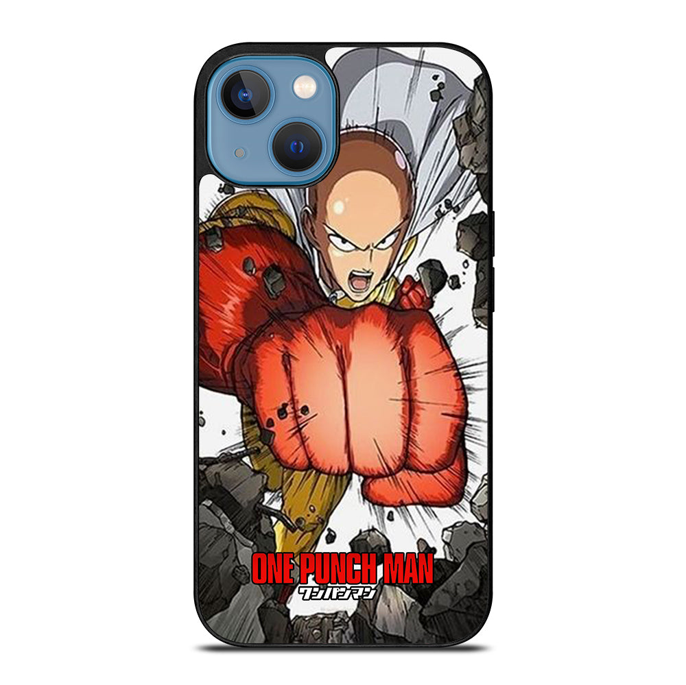 ONE PUNCH MAN SAITAMA 3 iPhone 13 Case Cover
