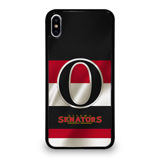 OTTAWA SENATORS HOCKEY ICON iPhone XS Max Case Cover