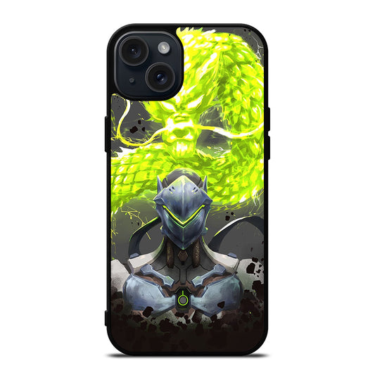 OVERWATCH GAME GENJI DRAGON iPhone 15 Plus Case Cover