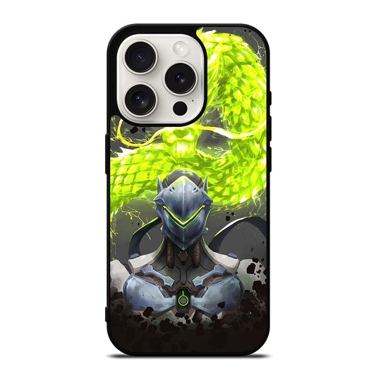 OVERWATCH GAME GENJI DRAGON iPhone 15 Pro Case Cover