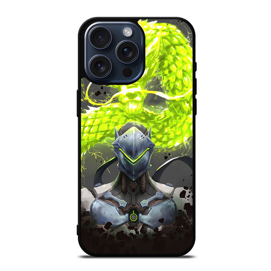 OVERWATCH GAME GENJI DRAGON iPhone 15 Pro Max Case Cover