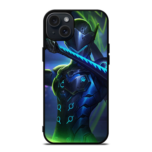 OVERWATCH GENJI ART iPhone 15 Plus Case Cover