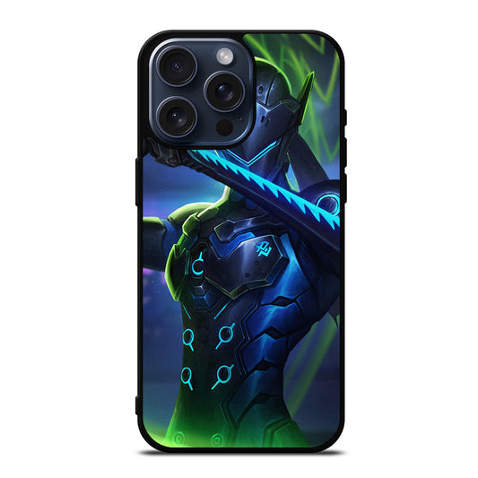 OVERWATCH GENJI ART iPhone 15 Pro Max Case Cover