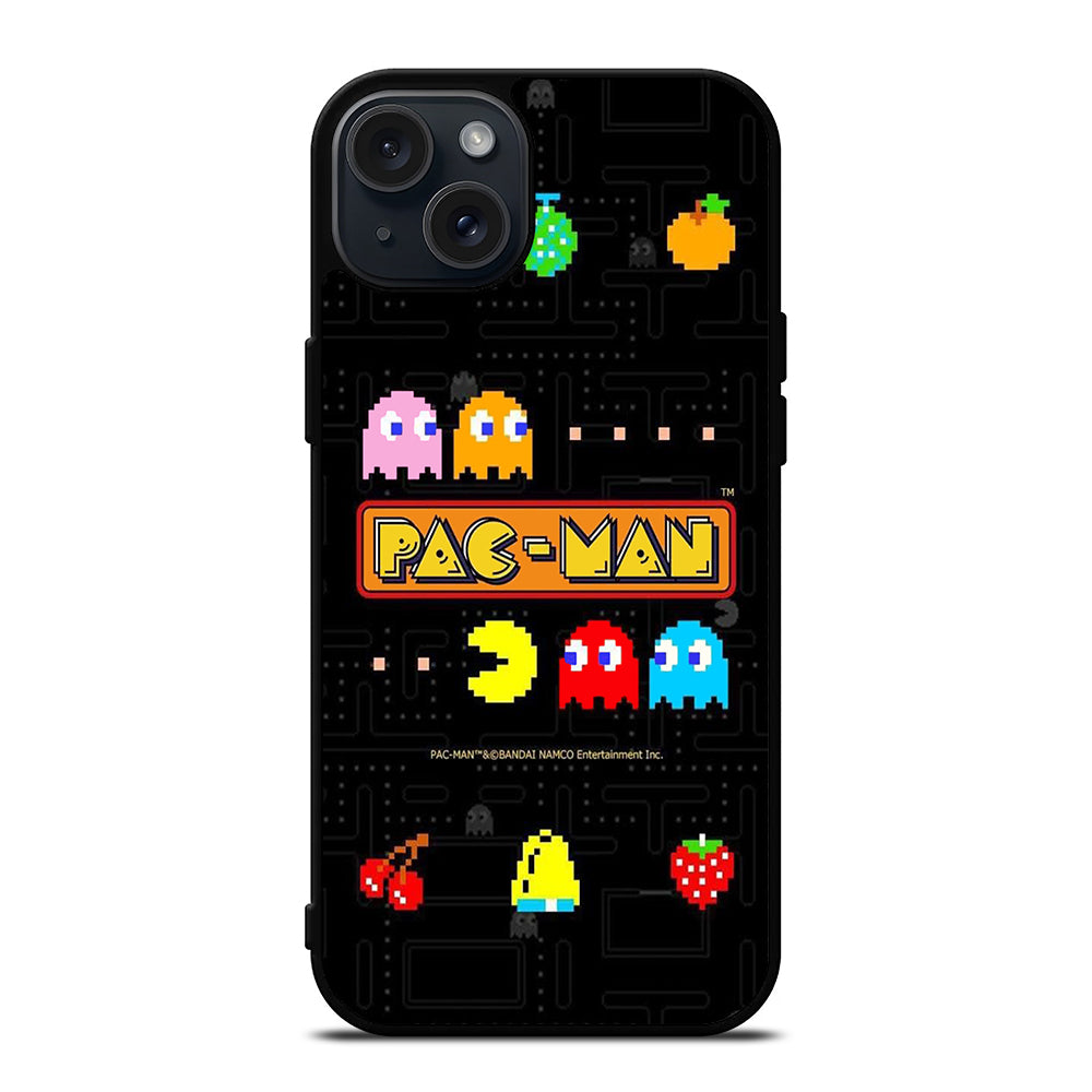 PAC MAN GAME RETRO iPhone 15 Plus Case Cover