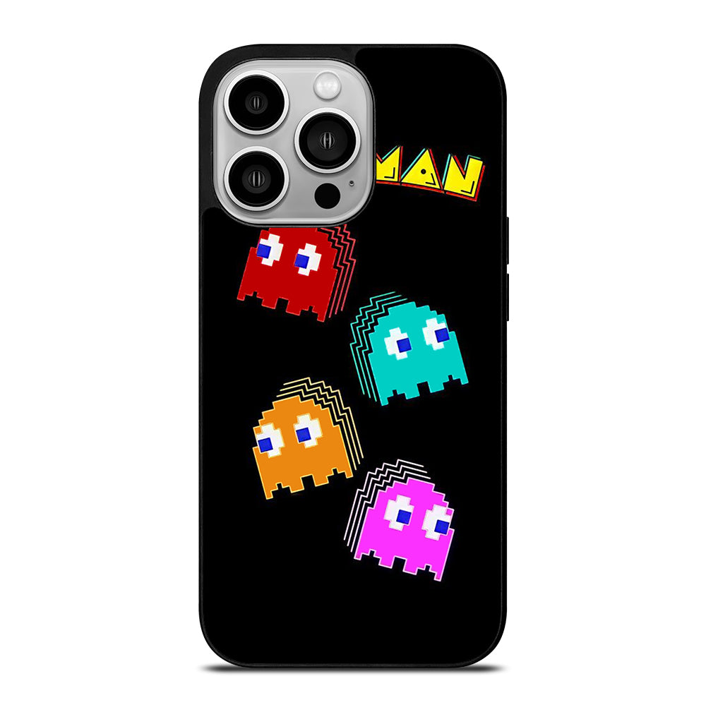 PAC MAN GHOST CARTOON iPhone 14 Pro Case Cover