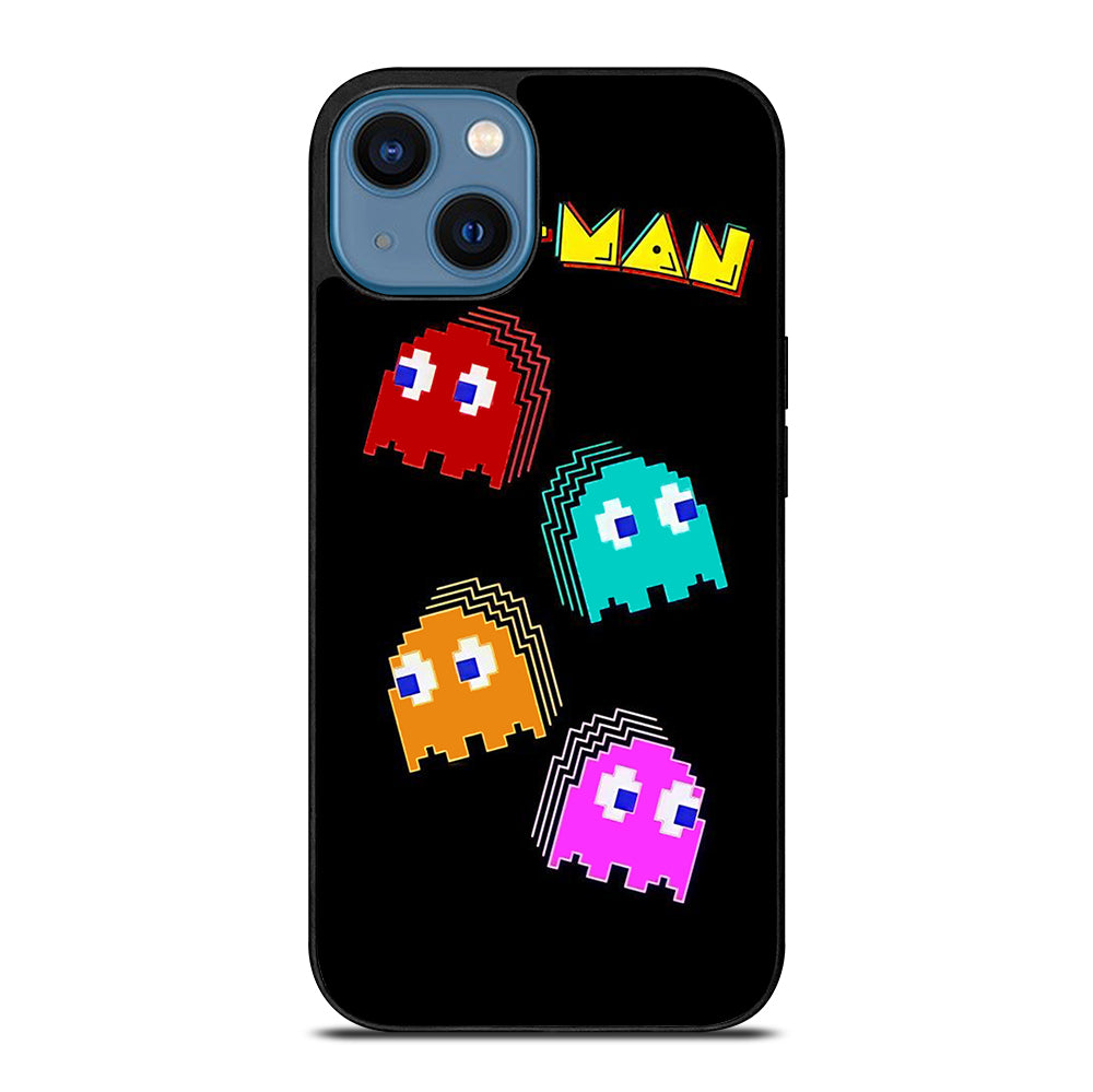 PAC MAN GHOST CARTOON iPhone 14 Case Cover