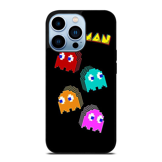 PAC MAN GHOST CARTOON iPhone 13 Pro Max Case Cover