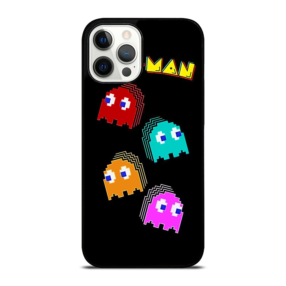 PAC MAN GHOST CARTOON iPhone 12 Pro Max Case Cover