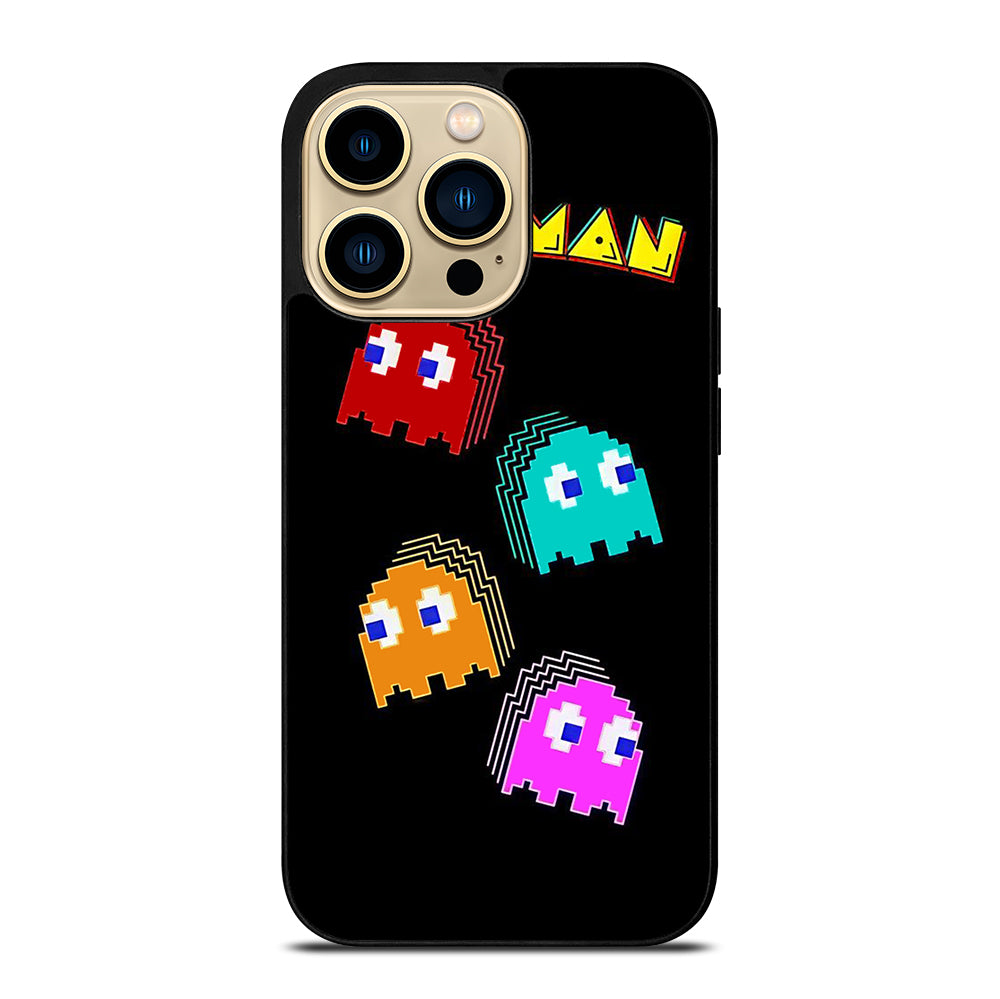 PAC MAN GHOST CARTOON iPhone 14 Pro Max Case Cover