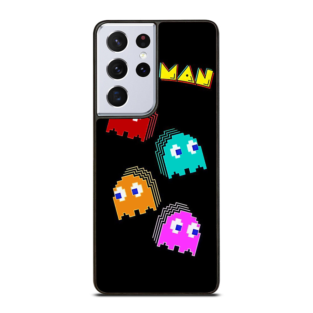 PAC MAN GHOST CARTOON Samsung Galaxy S21 Ultra Case Cover