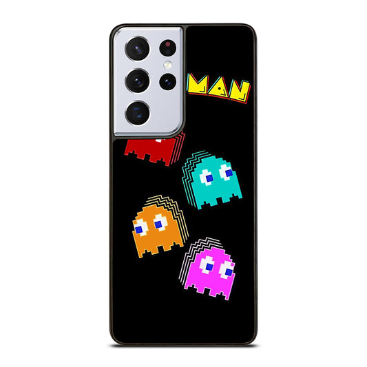 PAC MAN GHOST CARTOON Samsung Galaxy S21 Ultra Case Cover