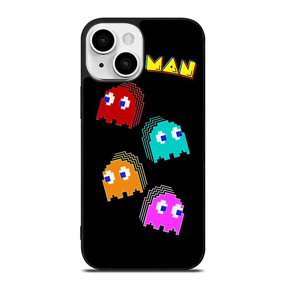 PAC MAN GHOST CARTOON iPhone 13 Mini Case Cover