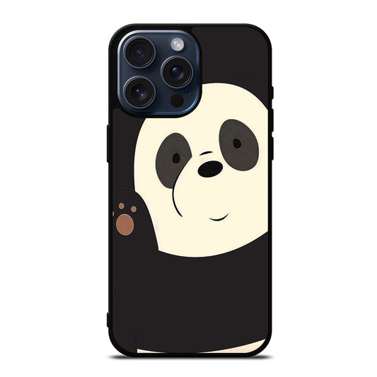PANDA BEAR ART iPhone 15 Pro Max Case Cover