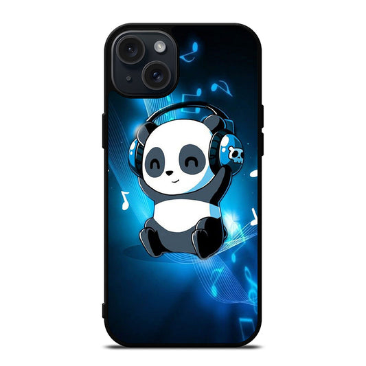 PANDA BEAR CARTOON iPhone 15 Plus Case Cover