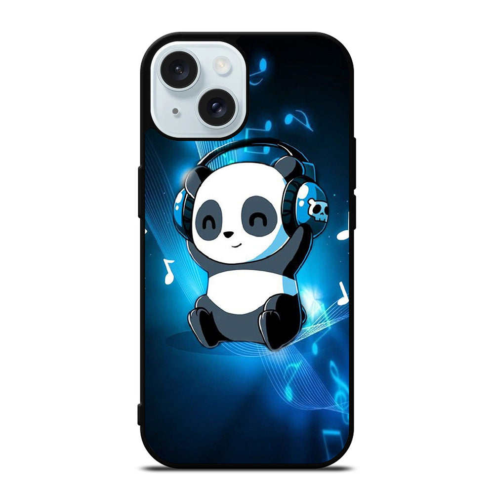 PANDA BEAR CARTOON iPhone 15 Case Cover